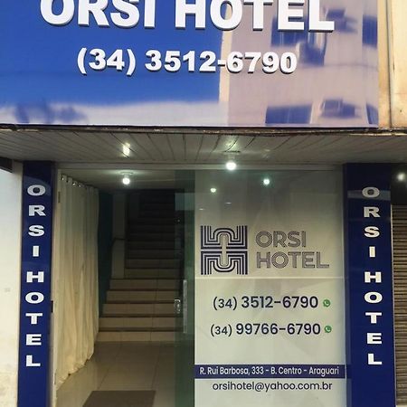Orsi Hotel Арагуари Екстериор снимка