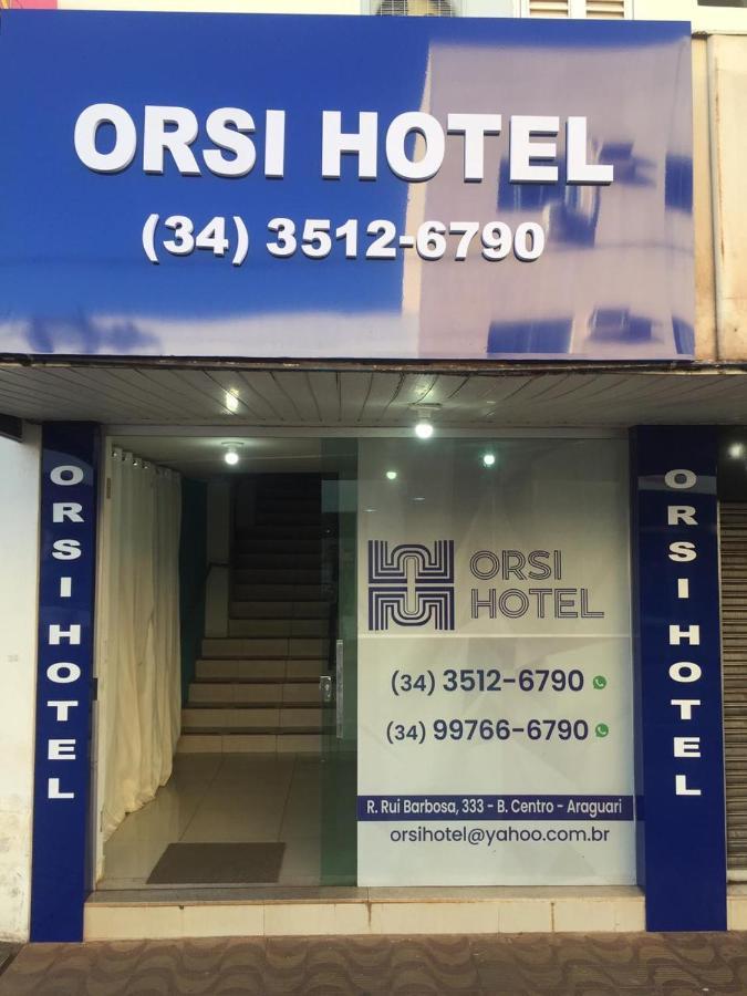 Orsi Hotel Арагуари Екстериор снимка